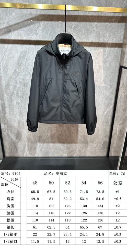 Burberry 2026ss New Jacket Size 48-56