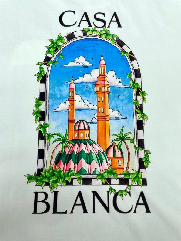 Casablanca T Shirt Size S-XL
