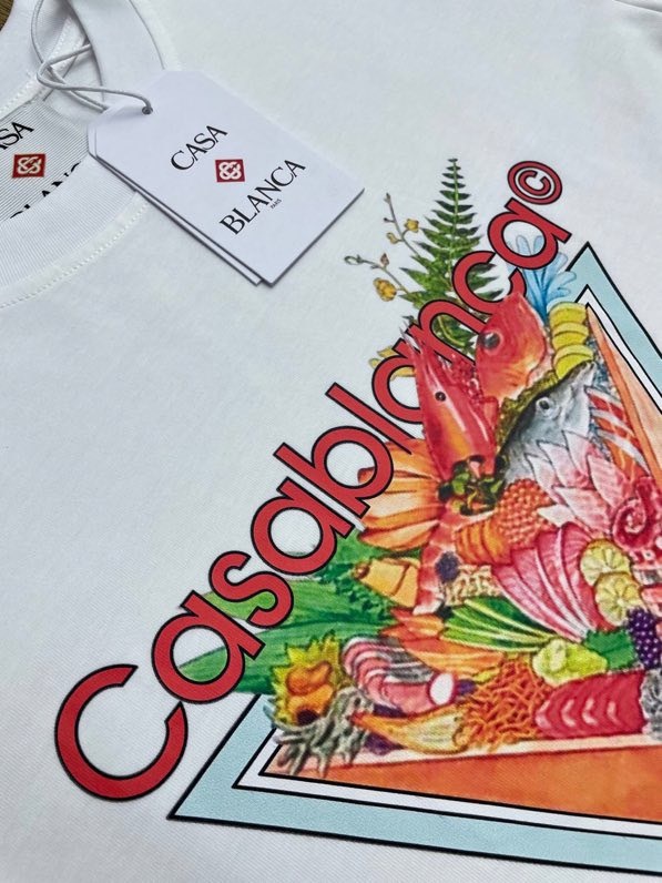 Casablanca T Shirt Size S-XL