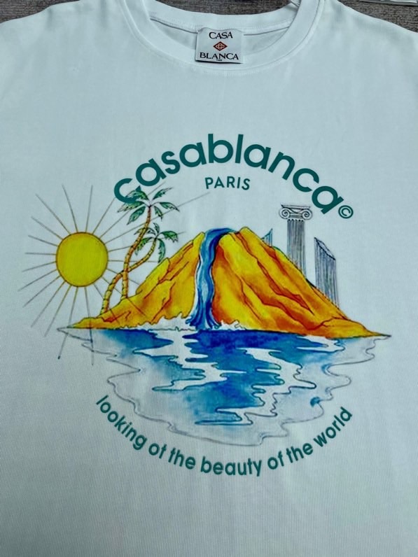 Casablanca T Shirt Size S-XL