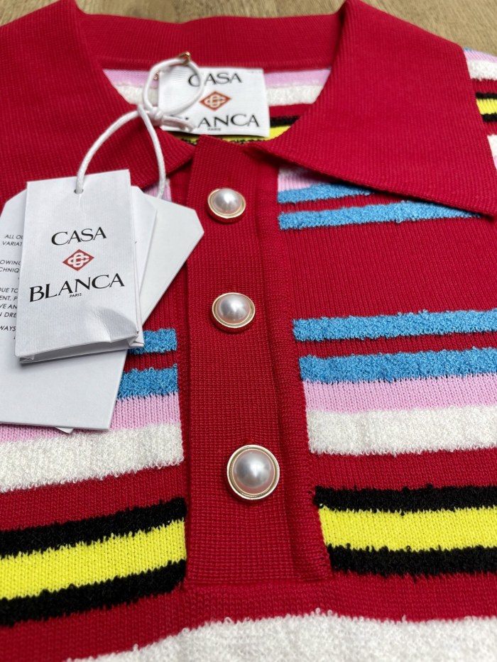 Casablanca Polo Shirt Size S-XL