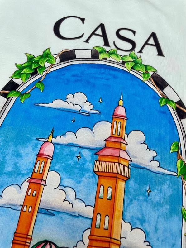 Casablanca T Shirt Size S-XL