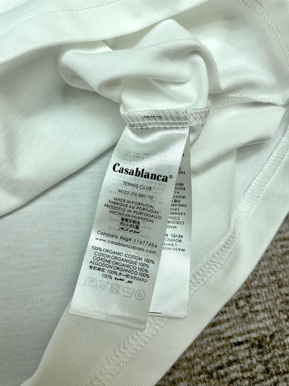 Casablanca T Shirt Size S-XL