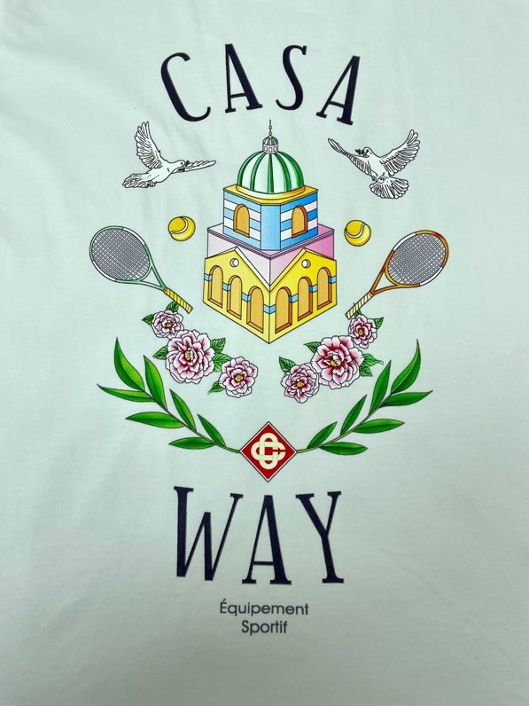 Casablanca T Shirt Size S-XL