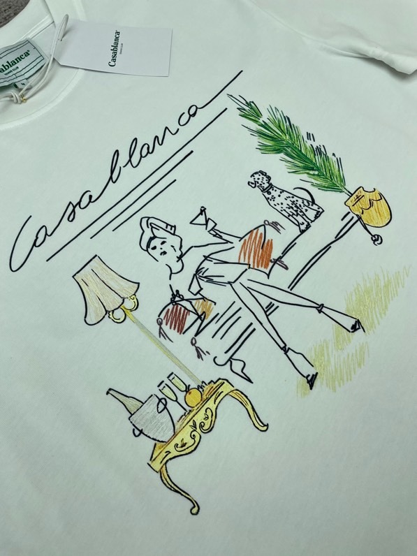 Casablanca T Shirt Size S-XL