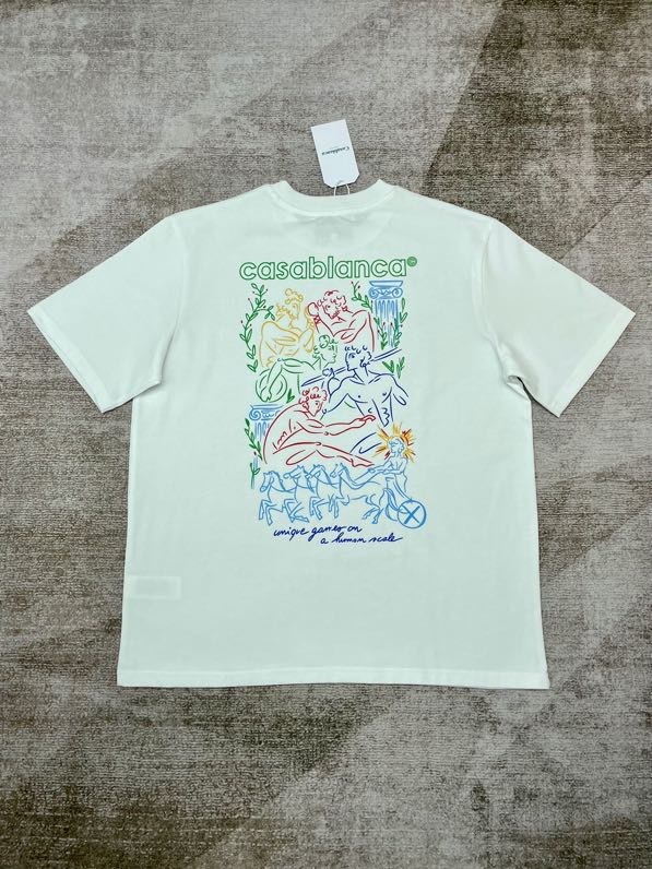 Casablanca T Shirt Size S-XL