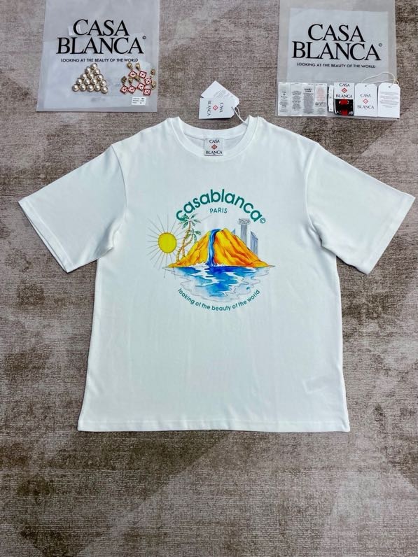 Casablanca T Shirt Size S-XL
