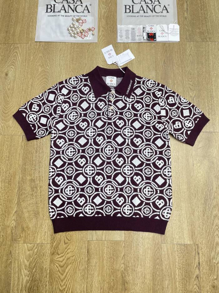 Casablanca Polo Shirt Size S-XL