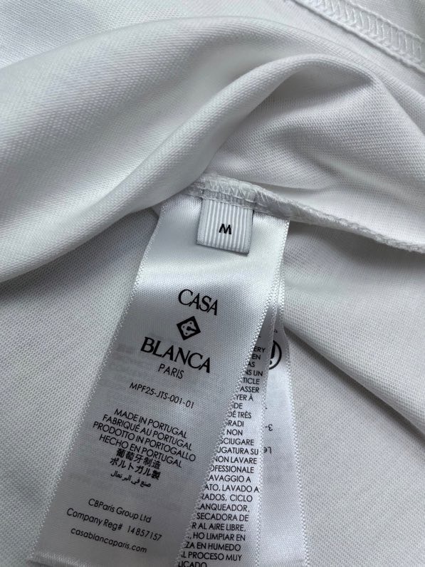 Casablanca T Shirt Size S-XL
