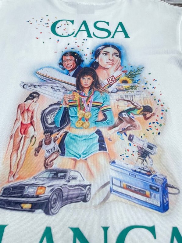 Casablanca T Shirt Size S-XL