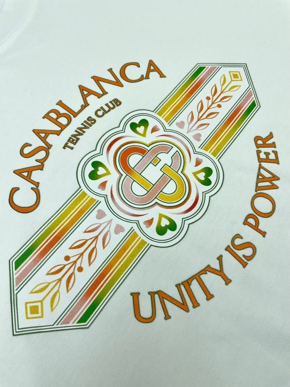 Casablanca T Shirt Size S-XL