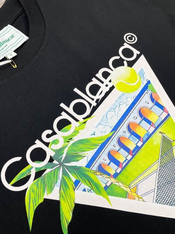 Casablanca T Shirt Size S-XL