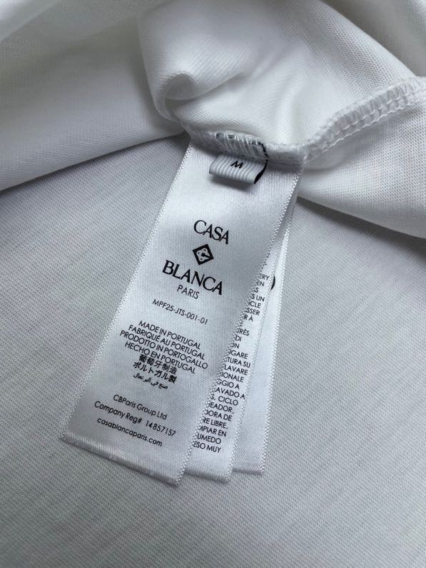 Casablanca T Shirt Size S-XL