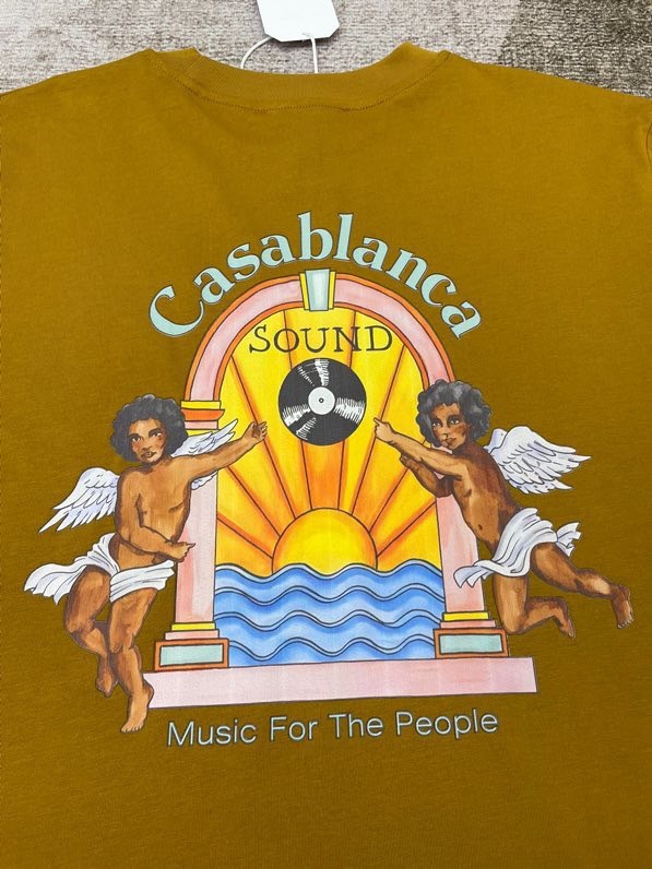 Casablanca T Shirt Size S-XL