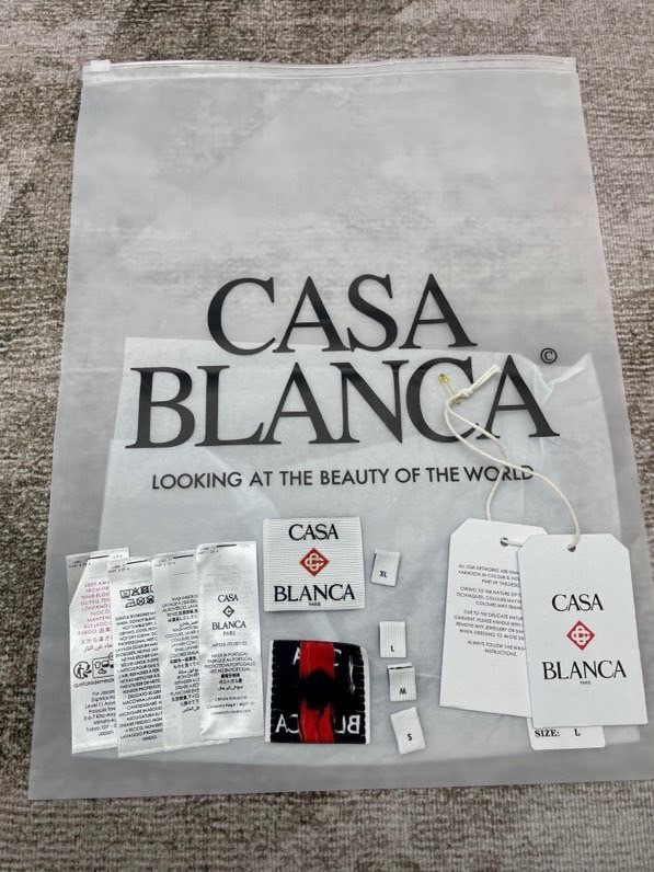 Casablanca T Shirt Size S-XL