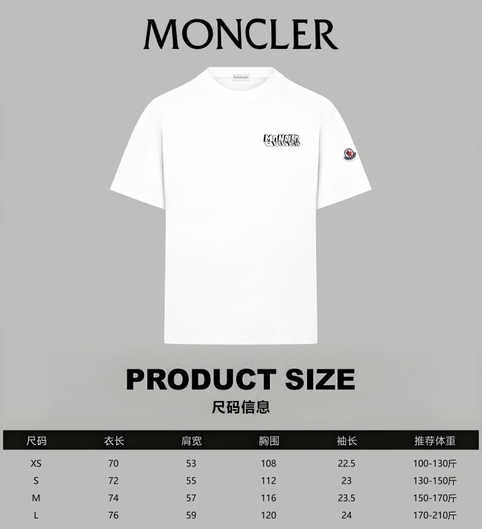 Moncler 2026ss New T Shirt Size XS-L