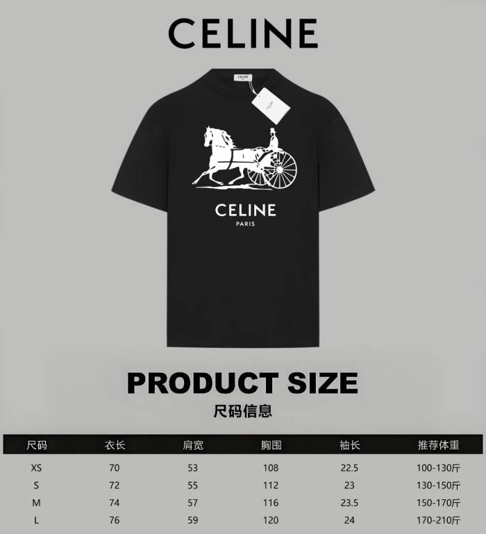 Celine 2026ss New T Shirt Size XS-L