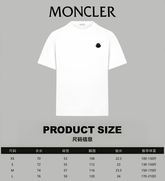 Moncler 2026ss New T Shirt Size XS-L