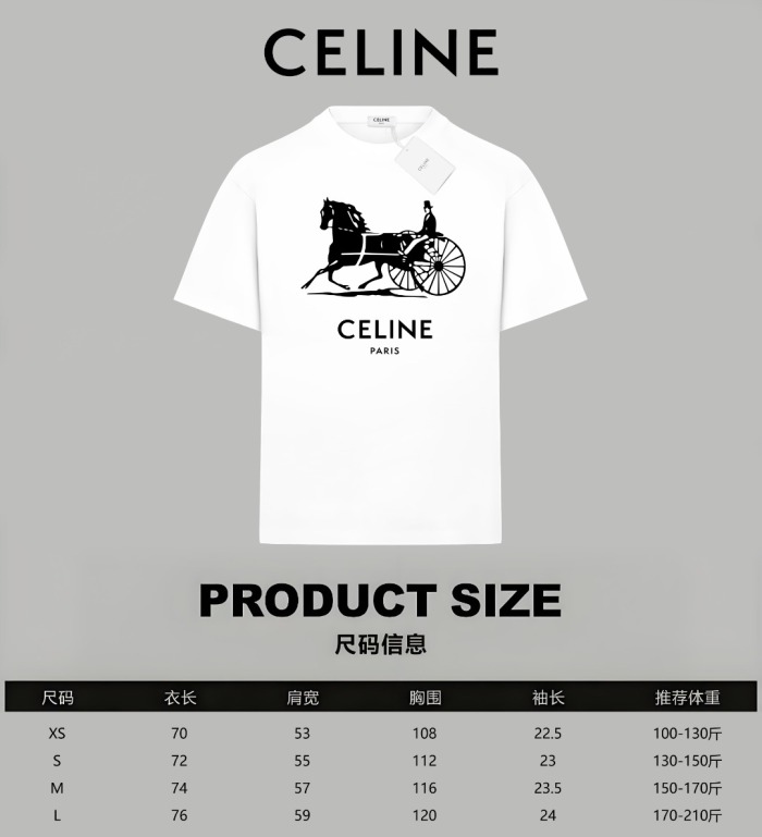 Celine 2026ss New T Shirt Size XS-L