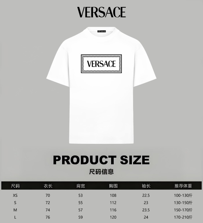 Versace 2026ss New T Shirt Size XS-L