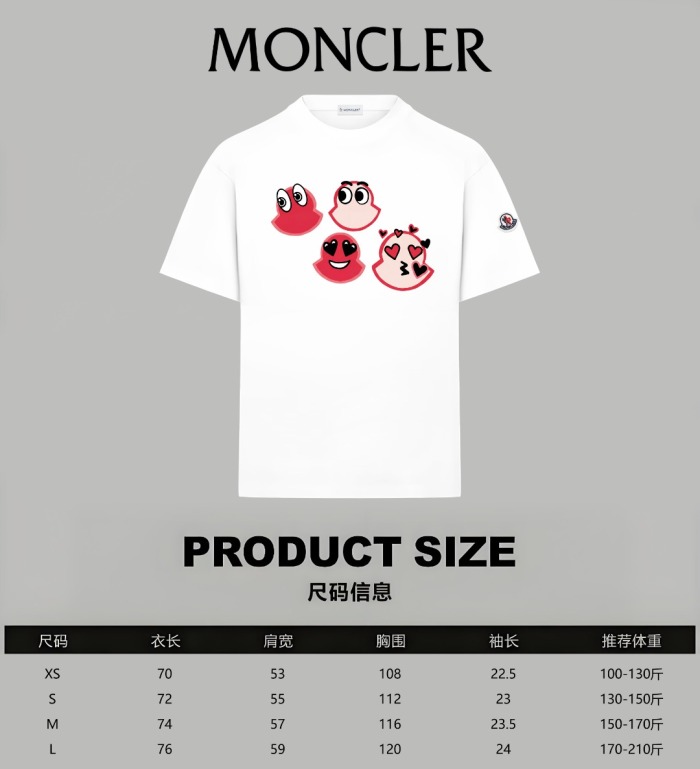 Moncler 2026ss New T Shirt Size XS-L