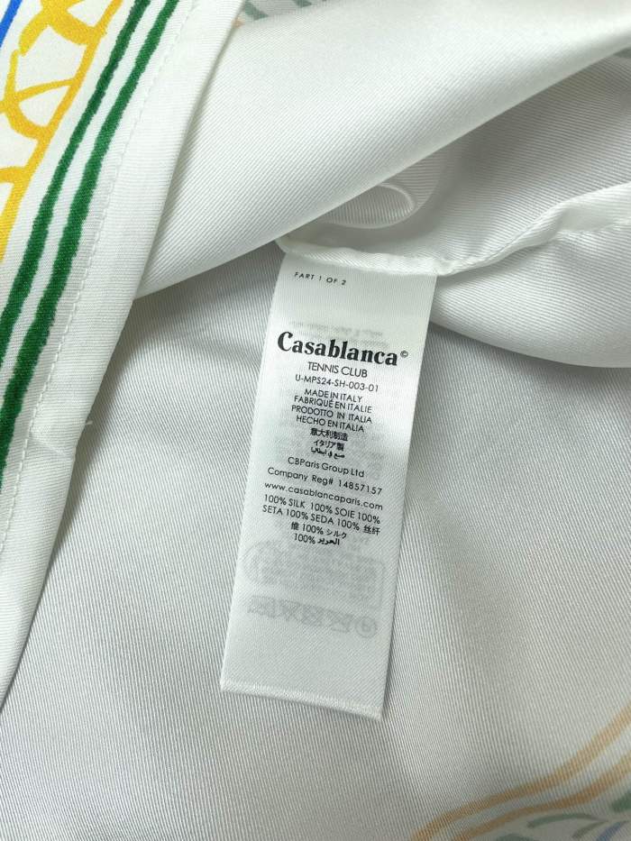 Casablanca T Shirt Size S-XL
