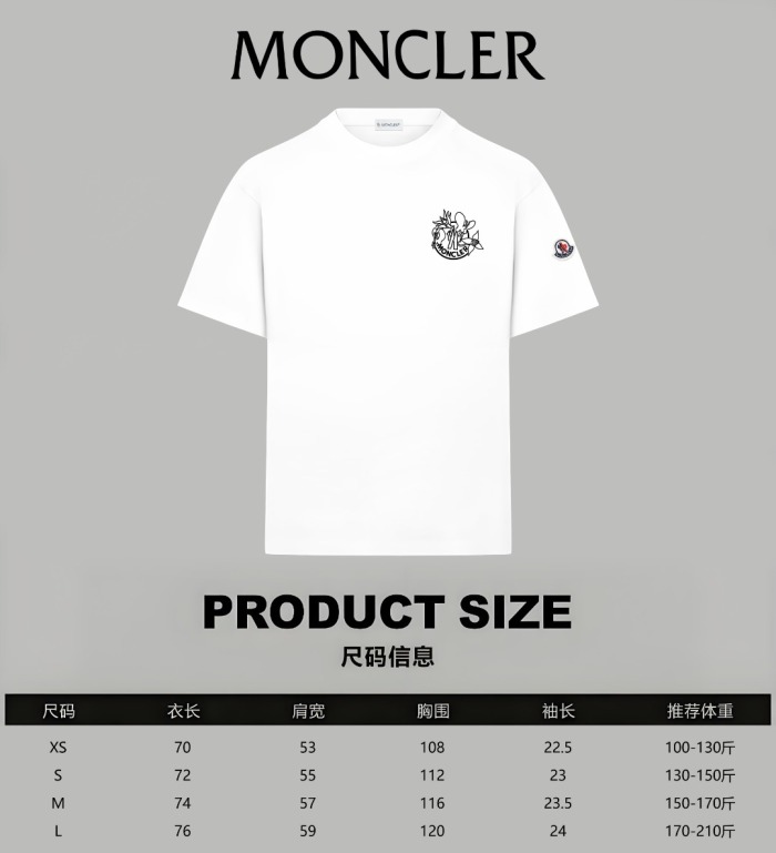 Moncler 2026ss New T Shirt Size XS-L