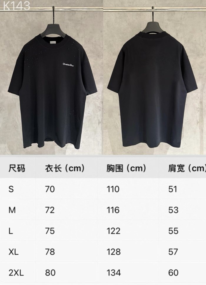 Dior 2026ss New T Shirt Size S-XXL