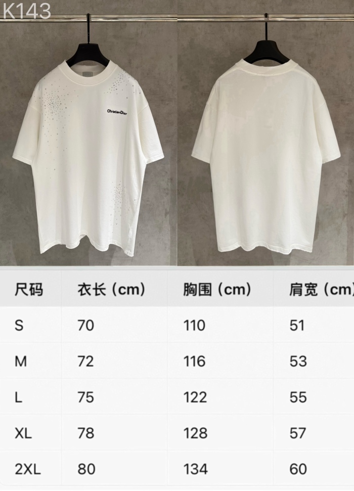 Dior 2026ss New T Shirt Size S-XXL