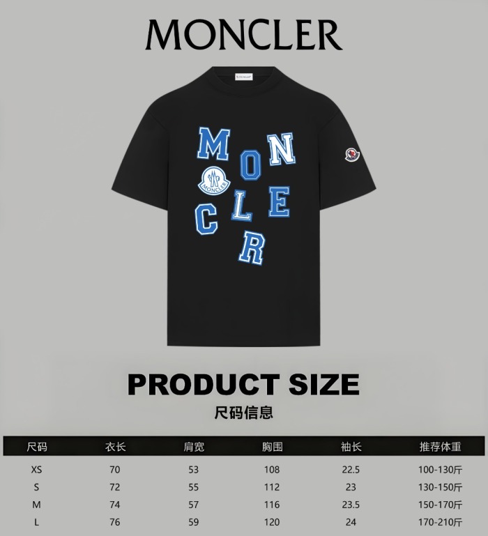 Moncler 2026ss New T Shirt Size XS-L