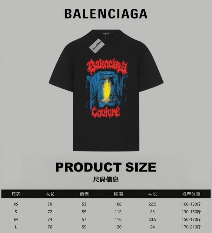 Balenciaga 2026ss New T Shirt Size XS-L