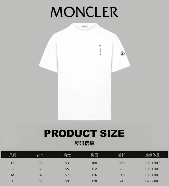Moncler 2026ss New T Shirt Size XS-L