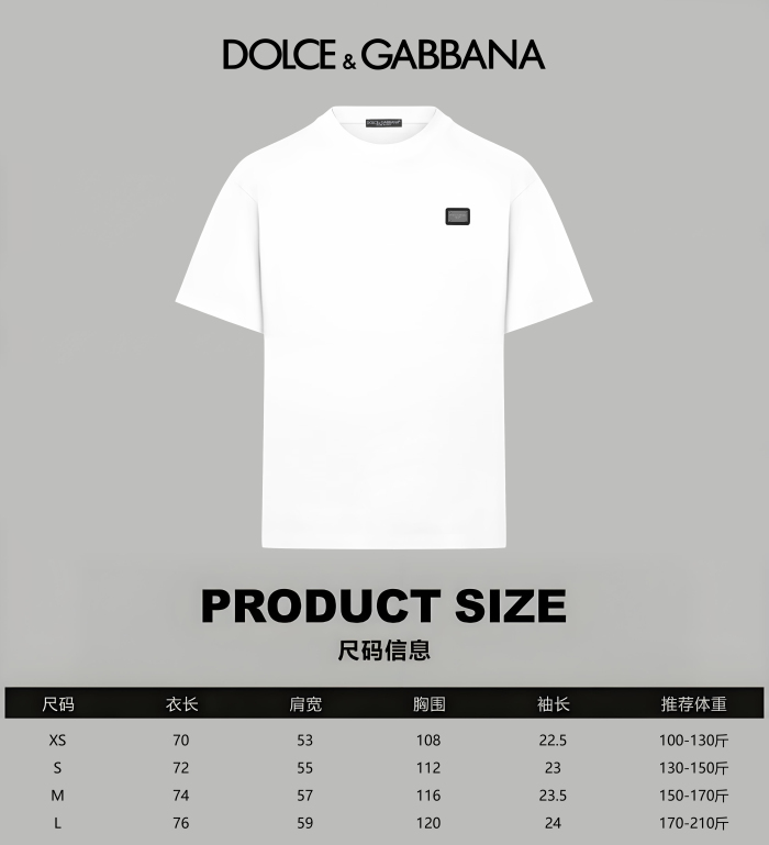 Dolce Gabbana 2026ss New T Shirt Size XS-L