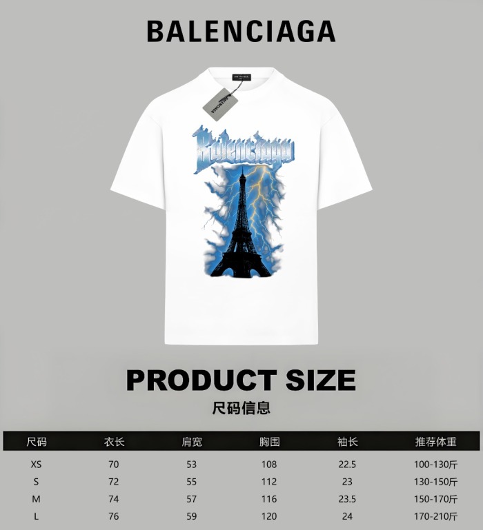 Balenciaga 2026ss New T Shirt Size XS-L