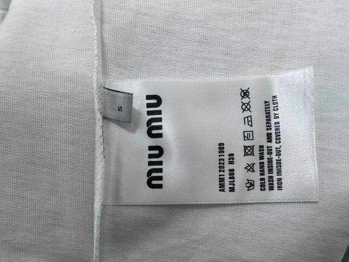 MiuMiu 2026ss New T Shirt Size XS-L