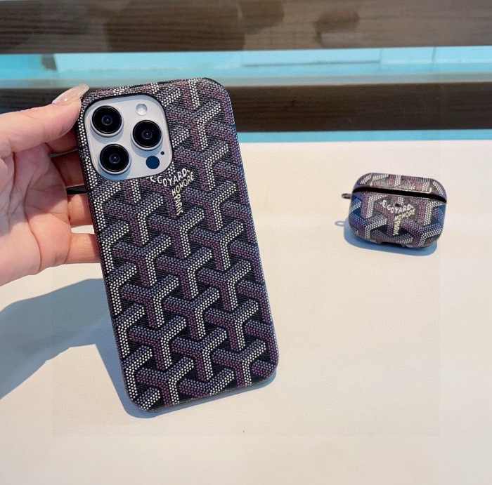 Goyard Phone Case iPhone 13 - 17