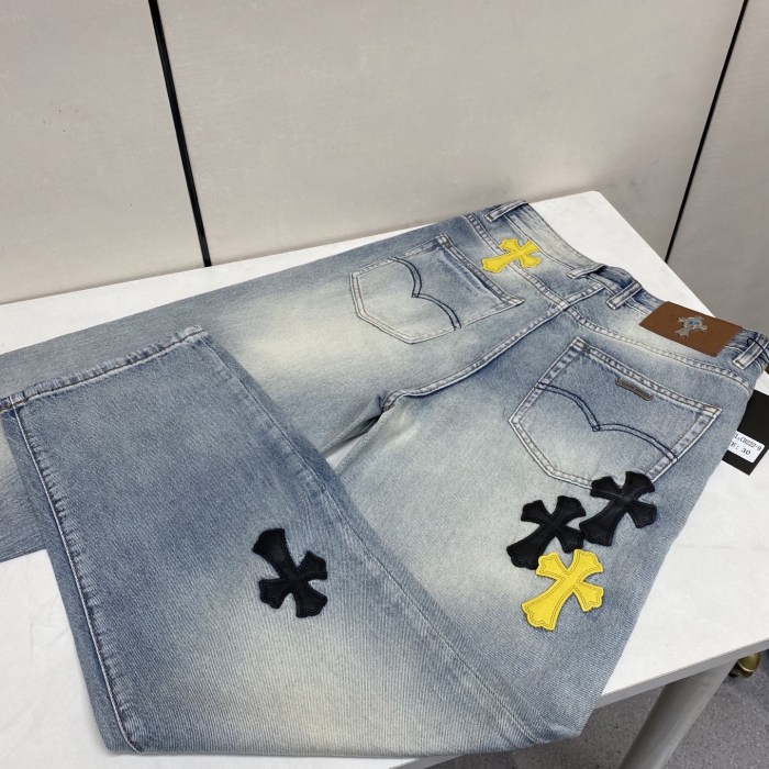 Chrome Hearts New Men Jeans Size 29-40