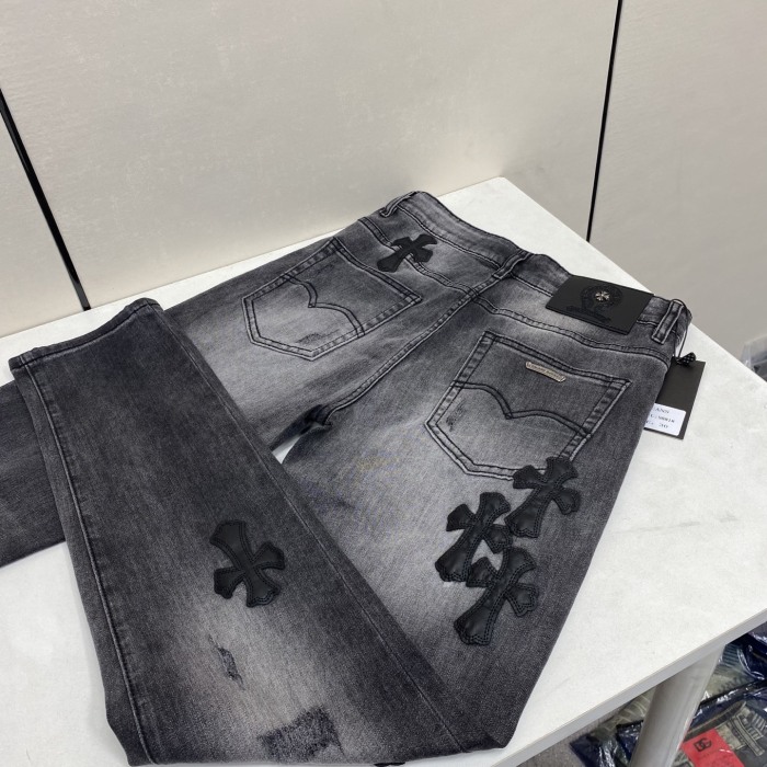 Chrome Hearts New Men Jeans Size 29-40
