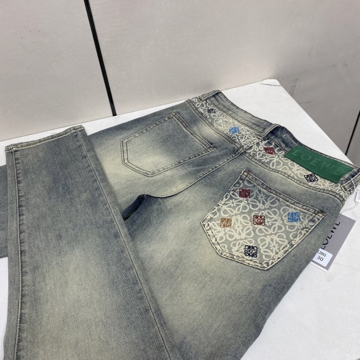Loewe New Men Jeans Size 29-40