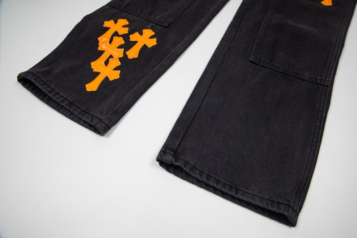 Chrome Hearts New Unisex Jeans Size 30-36
