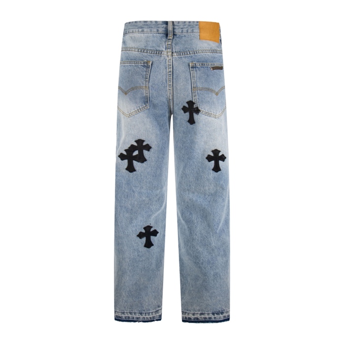 Chrome Hearts New Unisex Jeans Size 28-34