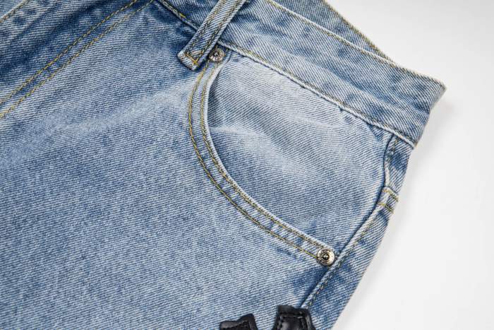 Chrome Hearts New Unisex Jeans Size 28-34