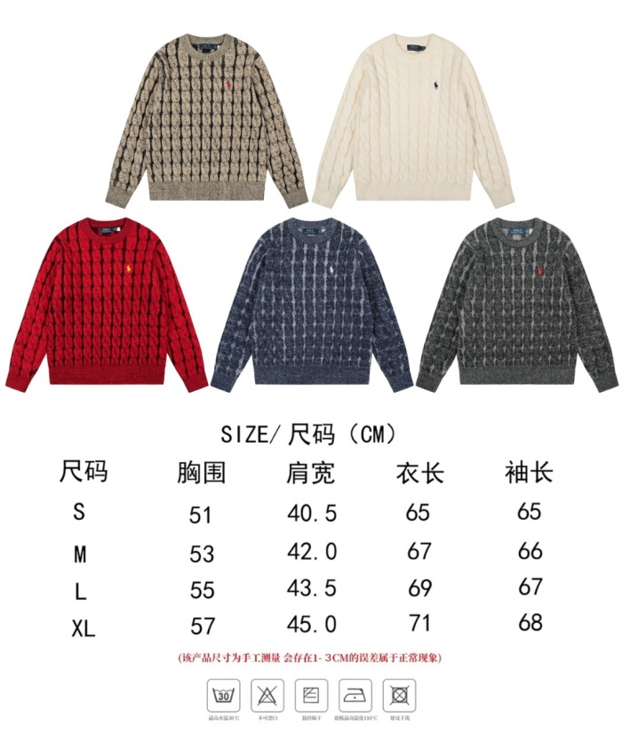 Ralph Lauren Unisex Sweatshirt Size S-XL