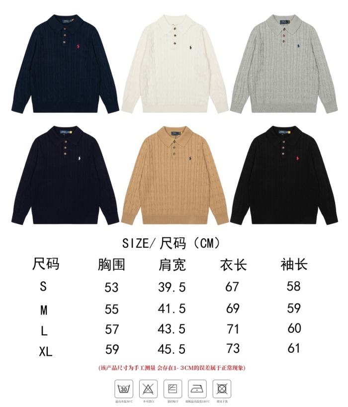 Ralph Lauren Unisex Sweatshirt Size S-XL