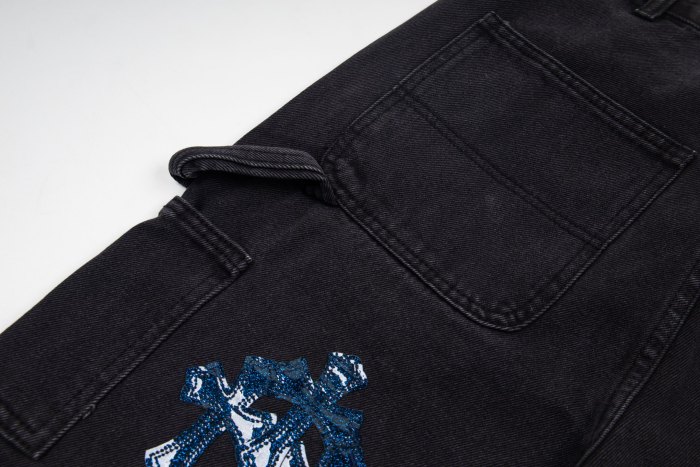 Chrome Hearts New Unisex Jeans Size 30-36