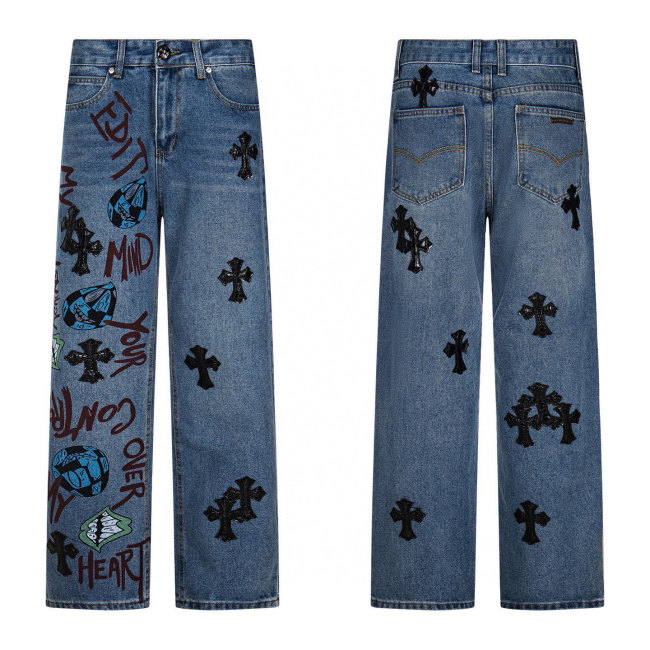 Chrome Hearts 2026ss New Jeans Size 28-36
