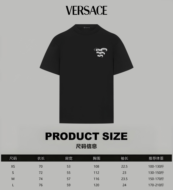 Versace 2026ss New T Shirt Size XS-L
