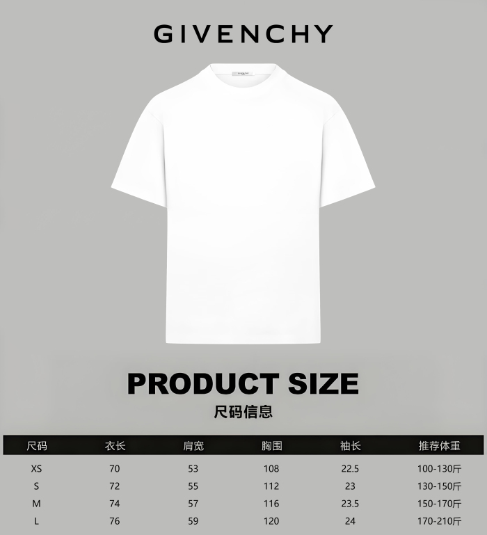 Givenchy 2026ss New T Shirt Size XS-L