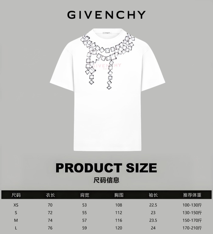 Givenchy 2026ss New T Shirt Size XS-L