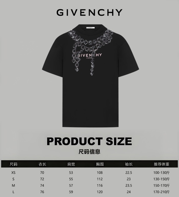 Givenchy 2026ss New T Shirt Size XS-L